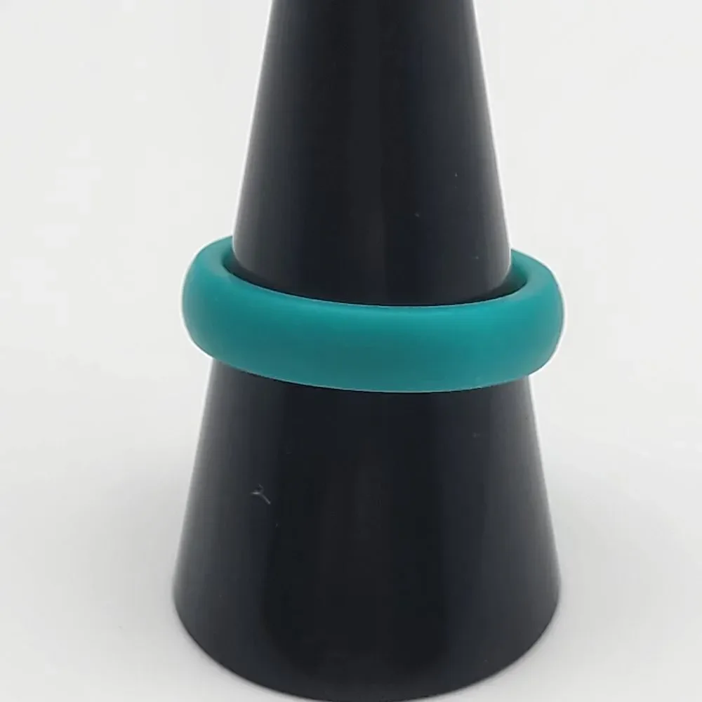 ROQ Teal Silicone Ring (10)
